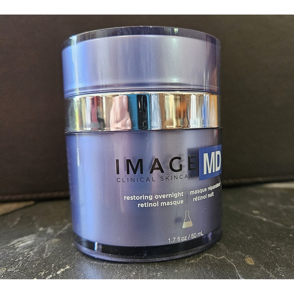 IMAGE MD Restoring Overnight Retinol Masque • 1.7oz • Clinical PM • No Box - Picture 2 of 5